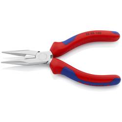 Knipex 25 05 140 pro elektroniku a jemnou mechaniku ploché jehlové kleště rovné vanadová elektrikářská ocel 140 mm