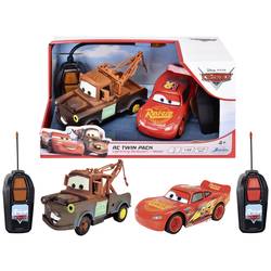 JADA TOYS Cars LMQ + Mater Twin Pack 1:32 RC model auta elektrický, závodní auto, 203084036