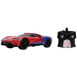 JADA TOYS Marvel Spider-Man RC 2017 Ford GT 1:16 RC model auta elektrický, sportovní auto, 253226002