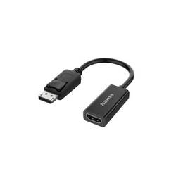 Hama 00200335 DisplayPort / HDMI adaptér [1x UK zástrčka - 1x zástrčka DisplayPort] černá