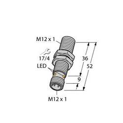 Turck indukční snímač zarovnaná NPN, zavírač BI2-M12-AN6X-H1141