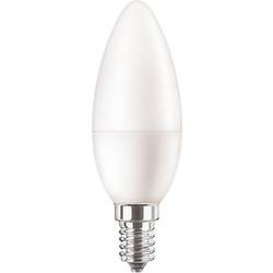 Philips Lighting 31250000 LED Energetická třída (EEK2021) F (A - G) E14 svíčkový tvar 5 W = 40 W teplá bílá (Ø x d) 35 mm x 106 m 1 ks