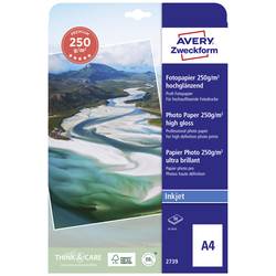 Avery-Zweckform Premium Inkjet Photo Paper high gloss 2739 fotografický papír A4 250 g/m² 50 listů vysoce lesklý