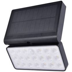 Lutec 6935501330 TUDA venkovní solární nástěnné osvětlení s PIR senzorem LED LED 8.5 W černá