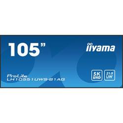 Iiyama ProLite LH10551UWS-B1AG displej Digital Signage Energetická třída (EEK2021): G (A - G) 266.7 cm (105 palec) 5120 x 2160 Pixel 24/7 Funkce proti