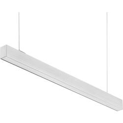 mlight LED svítidlo 81-2034 Energetická třída (EEK2021): C (A - G) šedá, bílá 48 W 90 ° 230 V (d x š x v) 1131 x 50 x 75 mm 1 ks