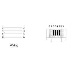 Shiverpeaks ISDN kabel [1x RJ45 zástrčka - 1x RJ45 zástrčka] 1.5 m purpurová