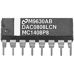 Texas Instruments DAC0808LCN/NOPB D/A převodník Tube