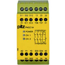 PILZ PNOZ X4 24VDC 3n/o 1n/c bezpečnostní relé, 24 V/DC, 3 spínací kontakty, 1 rozpínací kontakt, (š x v x h) 45 x 87 x 121 mm, 774730, 1 ks