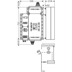 Hensel 20001472 Bod odpojení FV 3pólový 1 ks