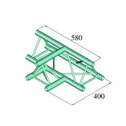 Alutruss DECOLOCK DQ3-PAT36 3bodová rampa T-kus 90 °