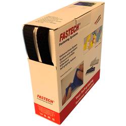 FASTECH® B20-MIX999910 pásek se suchým zipem k našití háčková část, flaušová část (d x š) 10 m x 20 mm černá 10 m