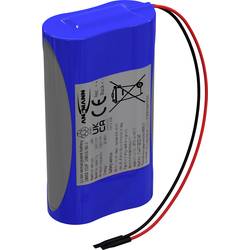 Ansmann 1S2P Akupack 2 x 18650 s kabelem Li-Ion 3.6 V 5100 mAh