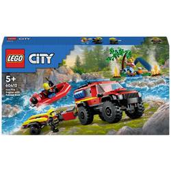 60412 LEGO® CITY Požární vůz s záchranným člunem