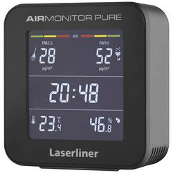 Laserliner AirMonitor Pure čítač částic, Jemný prach, teplota, vlhkost vzduchu, 082.431A