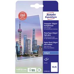 Avery-Zweckform Premium Photo Paper Inkjet C2550-50 fotografický papír 10 x 15 cm 250 g/m² 50 listů vysoce lesklý