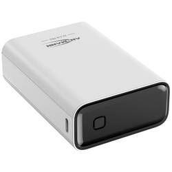 Ansmann 20000 mAh PB222PD w powerbanka 20000 mAh Power Delivery 3.0, Quick Charge 2.0 Li-Pol bílá S regulátorem nabíjení, Možnost současného nabíjení a