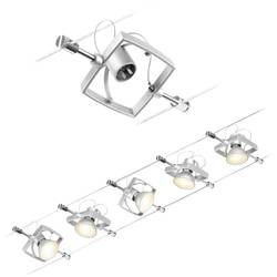 Paulmann Wire Systems 94430 kompletní lankový systém GU5.3 chrom (matný)