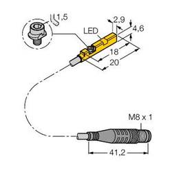 Turck senzor magnetického pole PNP BIM-UNR-AP6X-0,3-PSG3M