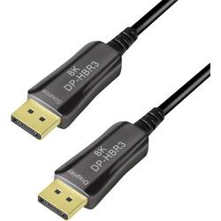 LogiLink DisplayPort AV kabel [1x DisplayPort - 1x DisplayPort] 50 m černá