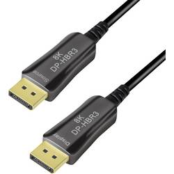 LogiLink DisplayPort AV kabel [1x DisplayPort - 1x DisplayPort] 30 m černá