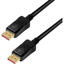 LogiLink DisplayPort AV kabel [1x DisplayPort - 1x DisplayPort] 10 m černá