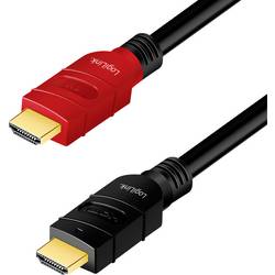 LogiLink HDMI AV kabel [1x HDMI zástrčka - 1x HDMI zástrčka] 15 m černá