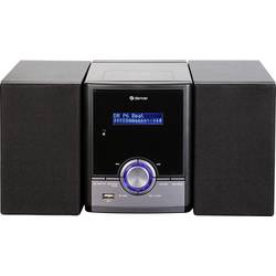 Denver MDA-285 stereo systém DAB+, FM, CD, Bluetooth, MP3, 2 x 5 W černá