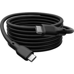 Digitus Kabel USB-C USB 3.2 Gen2 USB-C ® zástrčka 1 m černá (matná) Vynikající odolnost proti stárnutí, flexibilní provedení, flexibilní vnitřní vodič, Dobrá