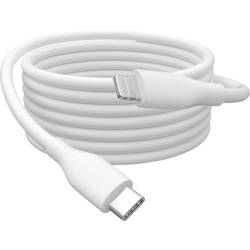 Digitus USB kabel USB 2.0 Apple Lightning konektor, USB-C ® zástrčka 50 cm bílá flexibilní provedení, flexibilní provedení, s USB, silikonový, Vynikající