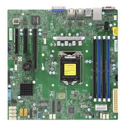 Supermicro MBD-X11SCL-F-O Základní deska Socket (PC) Intel® 1151 Tvarový faktor Micro-ATX Čipová sada základní desky Intel® C242