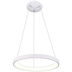 Deko Light Sculptoris 600 342193 závěsné světlo LED pevně vestavěné LED 42 W Dopravní bílá (RAL 9016)