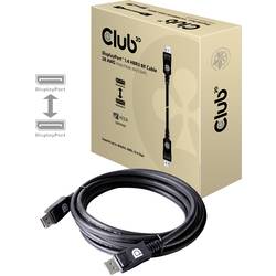 club3D DisplayPort kabel Konektor DisplayPort, Konektor DisplayPort 3.00 m stříbrná CAC-1060 8K UHD Kabel DisplayPort