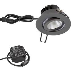 EVN PC650N61602 EVN Lichttechnik LED vestavné svítidlo, LED, pevně vestavěné LED, 6 W, antracitová