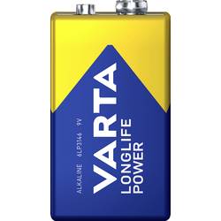 Varta VARTA Longlife Power 9V Stück baterie 9 V alkalicko-manganová 580 mAh 9 V 20 ks