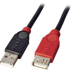 LINDY USB kabel USB 2.0 USB-A zástrčka, USB-A zásuvka 5.00 m černá 42817