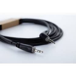 Cordial 14833 jack audio kabel [1x jack zástrčka 3,5 mm - 1x jack zástrčka 3,5 mm] 3 m černá PVC plášť, kroucený