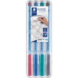 Staedtler popisovač fólií Lumocolor 305F WP4-1 tříděná (není možný výběr barev)