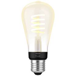 Philips Lighting Hue LED žárovka 871951430146700 Energetická třída (EEK2021): G (A - G) Hue White Ambiance E27 Einzelpack Edison ST64 Filament 300lm E27 7 W