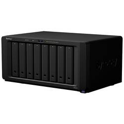 Synology DiskStation DS1821+ skříň pro NAS server 0 GB 8 Bay 2x připojovací místo M.2, 4x USB 2.0 hub, externí napájení, s podporou RAID, vypínač, eSATA