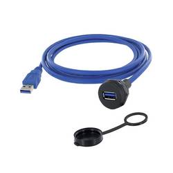 encitech 1310-1019-03 1310-1019-03 USB konektor Typ A, 1.50 m, 1 ks