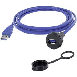 encitech 1310-1019-02 1310-1019-02 USB konektor Typ A, 1.00 m, 1 ks