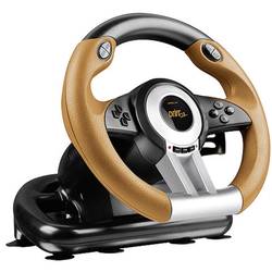 SpeedLink DRIFT O.Z. Racing Wheel volant USB PC černá, oranžová vč. pedálů