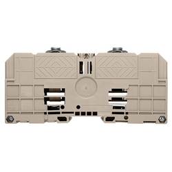 W-series terminal with clamping yoke connection, Feed-through terminal, Rated cross-section: 300 mm², Threaded stud connection, WFF 300/AH 1029700000