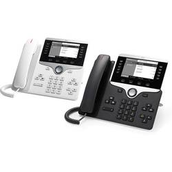 Cisco CP-8811-3PCC-K9= systémový telefon, VoIP LCD displej dřevo