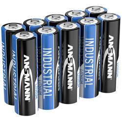 Ansmann Lithium Industrial FR6 tužková baterie AA lithiová, 3000 mAh, 1.5 V, 10 ks