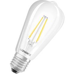 LEDVANCE SMART+ SMART+ Filament Edison, E27, 6 W, teplá bílá, třída E (A - G), 4058075528277