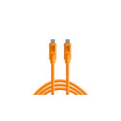 Tether Tools USB kabel USB-C ® zástrčka, USB-C ® zástrčka 4.60 m oranžová CUC15-ORG