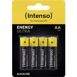 Intenso Energy Ultra tužková baterie AA alkalicko-manganová, 2600 mAh, 1.5 V, 4 ks