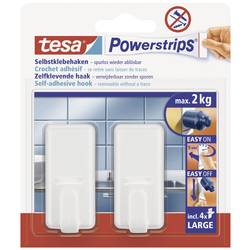 tesa POWERSTRIPS Lepicí háček Large Classic bílá Množství: 2 ks